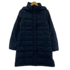 COMME CA ISM コムサイズム フード付き 2WAY ダウンコート size7/ネイビー