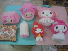 C5345-274♪【送料未定】サンリオ マイメロディ プライズぬいぐるみ&クッション 13点まとめセット