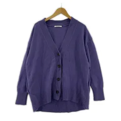 BEAUTY&YOUTH UNITED ARROWS ビューティアンドユースユナイテッドアローズ ウール カシミヤ混 ニットカーディガン size表記なし/パープル