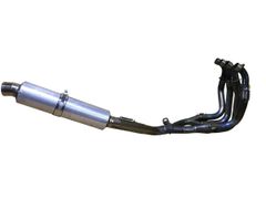 GS400 三協オート サイクロンマフラー 竹槍セット - メルカリ