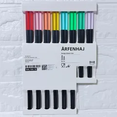 IKEA イケア 箸 カラフル箸 オールフェンハイ 8膳セット 北欧食器 北欧雑貨 来客用箸 カトラリー キッチン用品のサムネイル