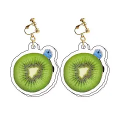 【中古】アクセサリー(非金属) 1.スンスン(キウイ) Clearイヤリング 「パペットスンスン」