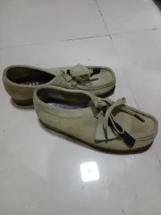 クラークス スウェード ワラビー シューズ