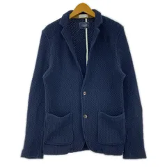SHIPS any シップス エニィ ニットジャケット sizeL/ネイビー