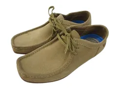 クラークス clarks Shacre 2 run シェイカー2 ラン 26.5cm ベージュ モカシン ワラビー ブーツ スウェード シューズ 靴