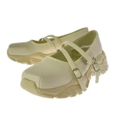 美品  earth music&ecology アースミュージック＆エコロジー ×Lee  ×ORiental TRaffic メリージェーンスニーカー size39/アイボリー