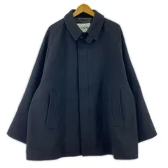 CITEN シテン ウール混 ビッグシルエットコート sizeFREE/ブラック