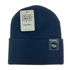 美品 Keith Haring キース ヘリング タグ付き ビーニーニットキャップ size表記なし/ブラック