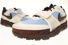 ナイキ NIKE ×TRAVIS SCOTT ZOOM FIELD JAXX 28.5cm HQ3072-400 トラヴィススコット ズーム フィールド ジャックス 【ブランド古着ベクトル】【中古】▲■251228