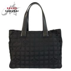 CHANEL シャネル ニュートラベルライン ブラック 黒 ナイロン/レザー