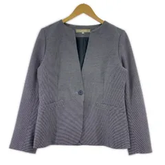 a day in the life UNITED ARROWS アデイインザライフユナイテッドアローズ ノーカラージャケット size38/ネイビー系