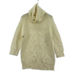 snidel スナイデル ケーブル編み オフタートルネックニット sizeＦ/アイボリー