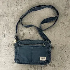 良品　PORTER ポーター　ショルダーバッグ　藍染め　ディープブルー