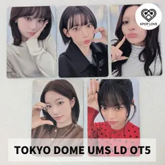 LE SSERAFIM 東京ドーム UMS ユニバ ラキドロ LD トレカ コンプ 5枚セット OT5 チェウォン サクラ ユンジン カズハ ウンチェ ルセラフィム フォトカード