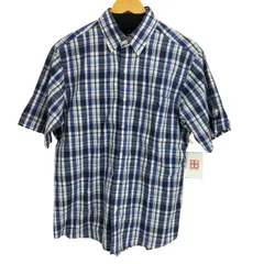 ラルフローレン RALPH LAUREN CLASSIC FIT スモールポニー刺繍チェック S/S BD シャツ メンズ import：M 