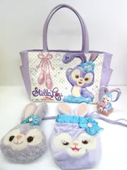 ディズニーランド ステラルー  うさぎ グッズ 4点おまとめセット トートバッグ/巾着/ミニスナックケース/フェイスパスケース