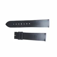 カルティエ Cartier 腕時計用ベルト ウォッチ タンクマスト ロゴ レザー 黒 ブラック KD8TAAGP ■GY11 /MQ ■OHのサムネイル