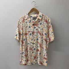 ※1 KAHANAMOKU 東洋 レーヨンアロハシャツ ホワイト系 船柄 M 1 KAHANAMOKU 東洋 レーヨンアロハシャツ ホワイト系 船柄 M - メルカリ