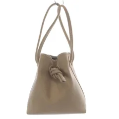 ヴァジック VASIC BOND MINI ハンドバッグ ショルダーバッグ 2way 巾着 レザー ベージュ /YO27 ■SH