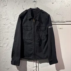 07AW 黒ストーンアイランド　ストーンアイランドデニムス　ミリタリージャケット STONE ISLAND Denims ストーンアイランドデニムス 07AW Zip Up