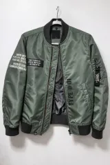 デザインユナイテッド カーキ MA-1ジャケット 95