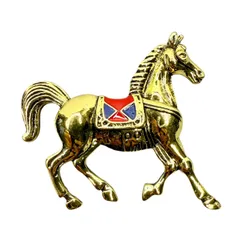 馬 ブローチ 英国風 クラシック レトロ 競馬 乗馬 レディース 動物 アニマル