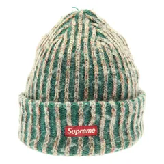 Supreme シュプリーム 20AW Rainbow Knit Loose Gauge Beanie レインボー ニット ビーニー  グリーン
