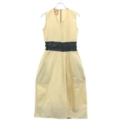 PLAN C プラン シー ノースリーブワンピース ABCAB01NGH ベージュ ブラック 40