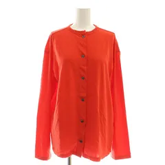 シンゾーン Shinzone HIGH TWIST COTTON CARDIGAN カーディガン クルーネック F 赤 レッド /AT ■OS