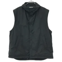 ATON エイトン 23AW TECHNO COTTON PADDED VEST テクノコットンパテッドベスト 7074642 ブラック 04のサムネイル