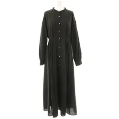 アーバンリサーチ URBAN RESEARCH 23AW レオパードドットプリントワンピース F チャコールブラック ブラック /DO ■OS