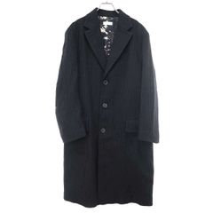 ドリスヴァンノッテン 13aw ストライプ柄 チェスターコート ウールコート ドリスヴァンノッテン Dries Van Noten 総柄チェスターコート 美品