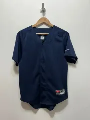 ナイキ ネイビー 野球 シャツ XS