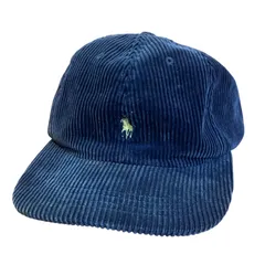 Polo by Ralph Lauren Corduroy Cap 紺 FREE ラルフローレン 太畝 キャップ コーデュロイ ネイビー