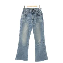 マウジー MOUSSY MVS FLARE デニム パンツ フレア 26 ブルー /HK ■OS