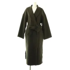 ドゥーズィエムクラス DEUXIEME CLASSE エブリデイアイライク EVERYDAY I LIKE ダブルフェイス ガウンコート ロング ダークグレー /HK ■OS ■SH