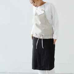 新品未使用Ron HermanロンハーマンリネンエプロンRH - メルカリ