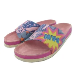 ヒステリックグラマー HYSTERIC GLAMOUR SANDALS スライド サンダル ヒスガール L8 ピンク マルチカラー /UO ☆AA★のサムネイル
