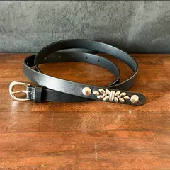 『オーダーページ』スタッズロングナローベルトネイティブ18mm