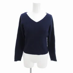 ビーミングバイビームス B:MING LIFE STORE by BEAMS ニット セーター Vネック 長袖 S 紺 ネイビー /HO△ 0331