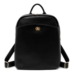 新品 [VITAFELICE] ヴィータフェリーチェ 8ポケット スクエア リュックサック レディース sib-20043p (ブラック)