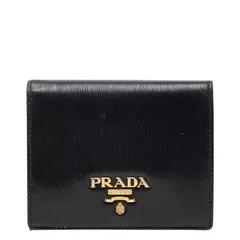 プラダ ロゴ 1MV204 ブラック サフィアーノレザー レディース PRADA【228-59838】