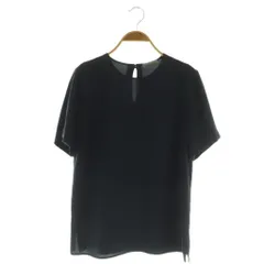 セオリーリュクス theory luxe 半袖ブラウス プルオーバー 40 ネイビー /MY ■OS ■ECB001