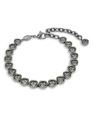 スワロフスキー レディース アクセサリー ブレスレット・バングル・アンクレット Swarovskimber Tennis Bracelet Black ブラック