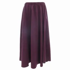アールピーエス r・p・s フレアスカート イージー ロング M 紫 パープル /SS 0930 ■MG