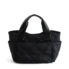 新品 [VITAFELICE] ヴィータフェリーチェ キルティング 2way ナイロン トートバッグ レディース vinb-20c47z (black)