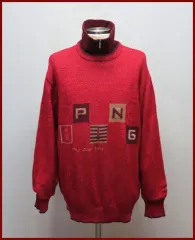 ピンゴルフ/JAJU色 防風ニット/110サイズ/グッドポーズ ヴィンテージ (C-5)