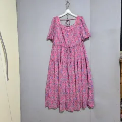 サースデーアイランド フラワー シフォン ONE PIECE S n3402