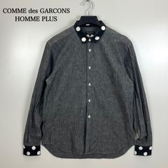 COMME des GARCONS HOMME PLUS CDG AD2011 polka dots L/S shirts S PH