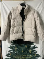THE NORTH FACE ザノースフェイス ダウン アイボリー ベージュ クリーム sサイズ